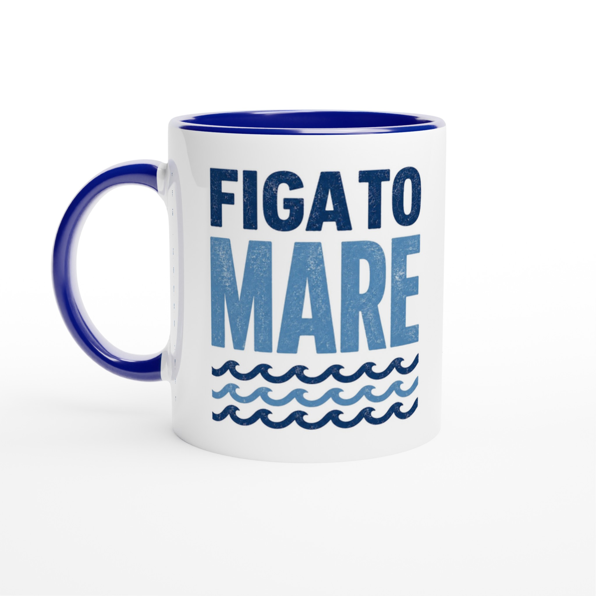 FIGATOMARE Tazza con interno colorato
