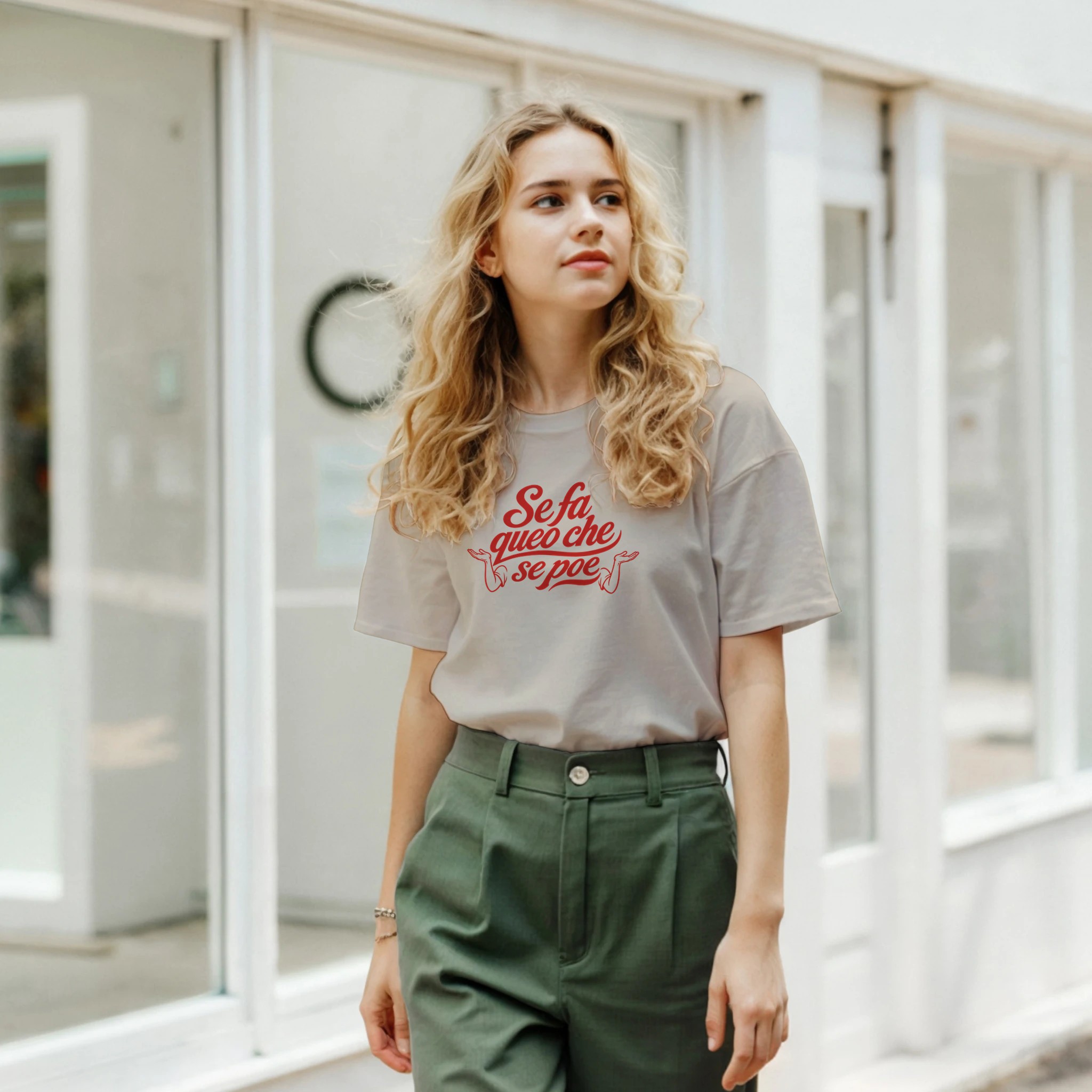 Queo che se poe - T-shirt