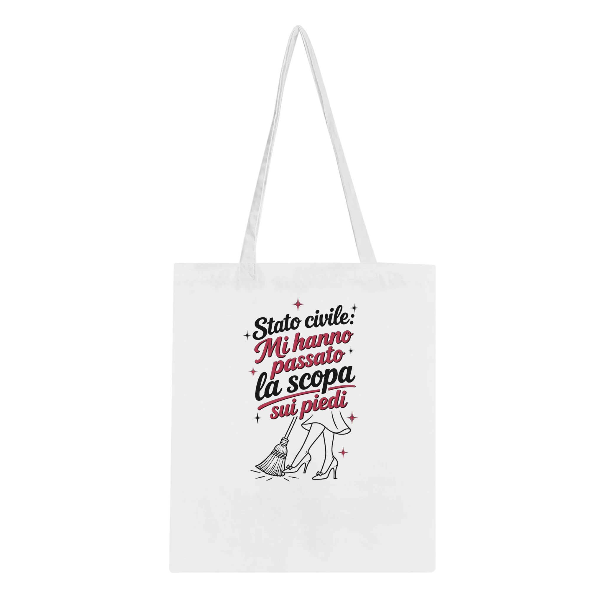 Scopa sui piedi - Shopper